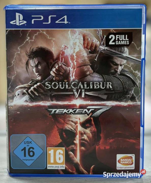 Gra Dwupak SoulCalibur VI x Tekken 7 Elbląg sprzedam