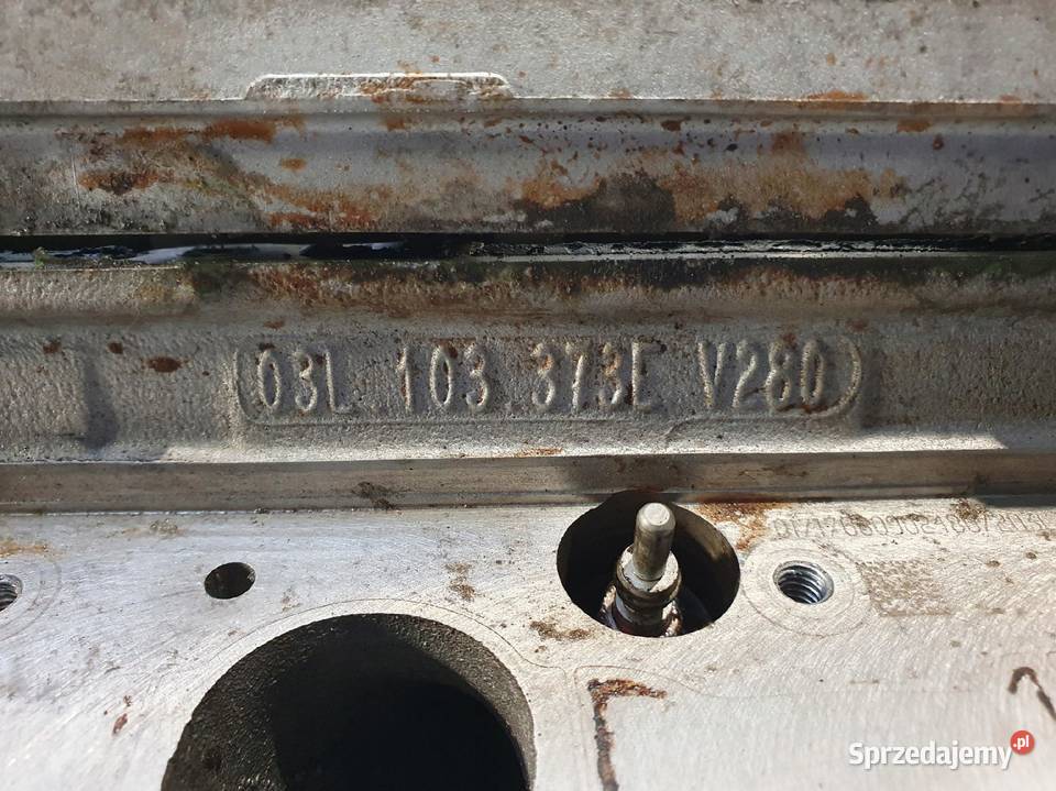 GŁOWICA CYLINDRÓW Audi A4 B8 20 TDI 03L103373E osobowe Chełm