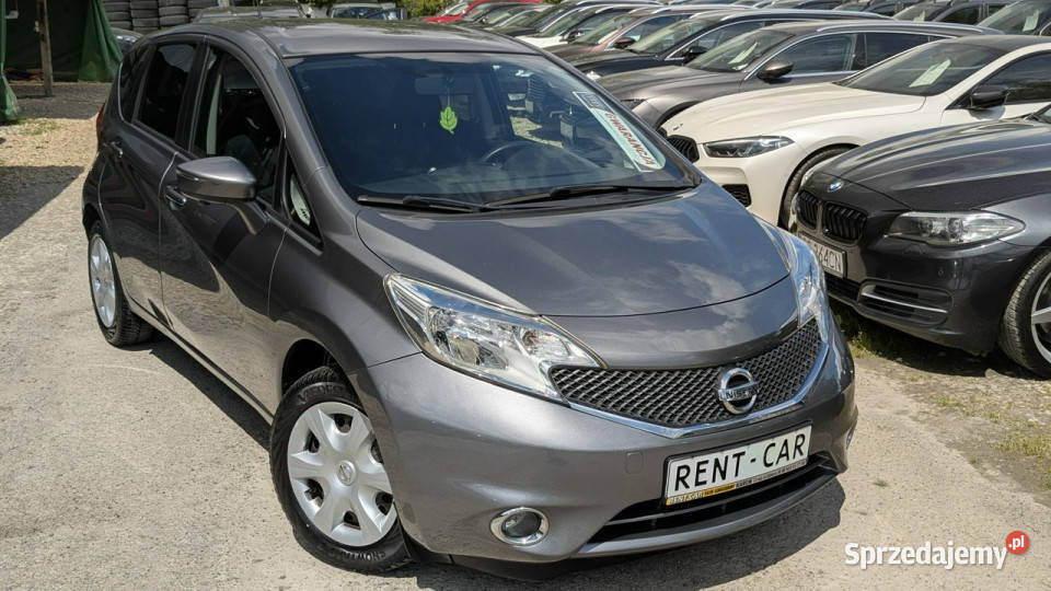 Nissan Note 15dCi90BezwypadkowyKlimatyzacja Navi system Start-Stop Częstochowa