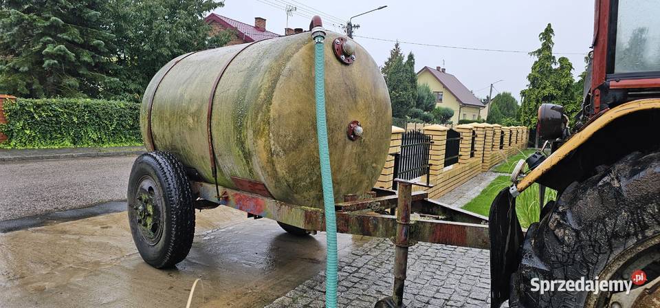 Beczka asemizacyjna 2200 l Z tworzywa Beczkowozy Tuliszków sprzedam