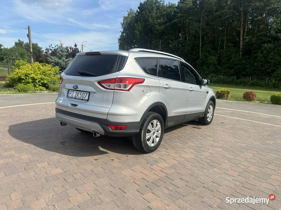 Ford Kuga II 2012 srebrny Lipówki