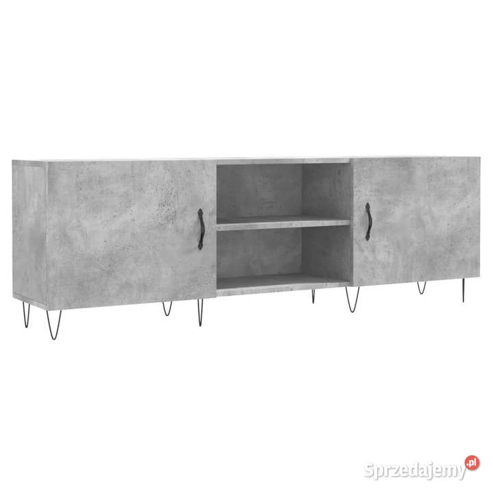 Szafka pod TV szarość betonu 150x30x50 WM829096 Warszawa