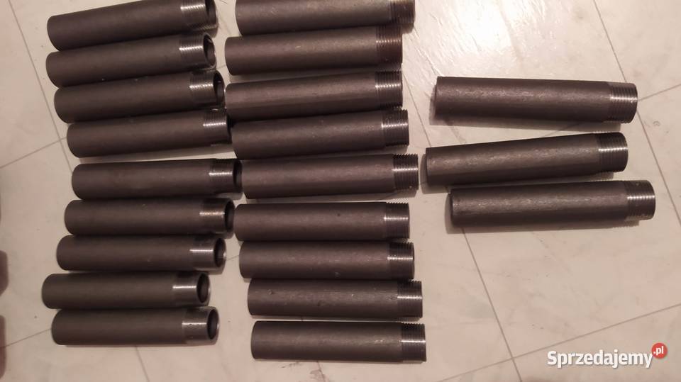 króciec stalowy 1xgwint zewn1 cal długość 140 mm Kalisz