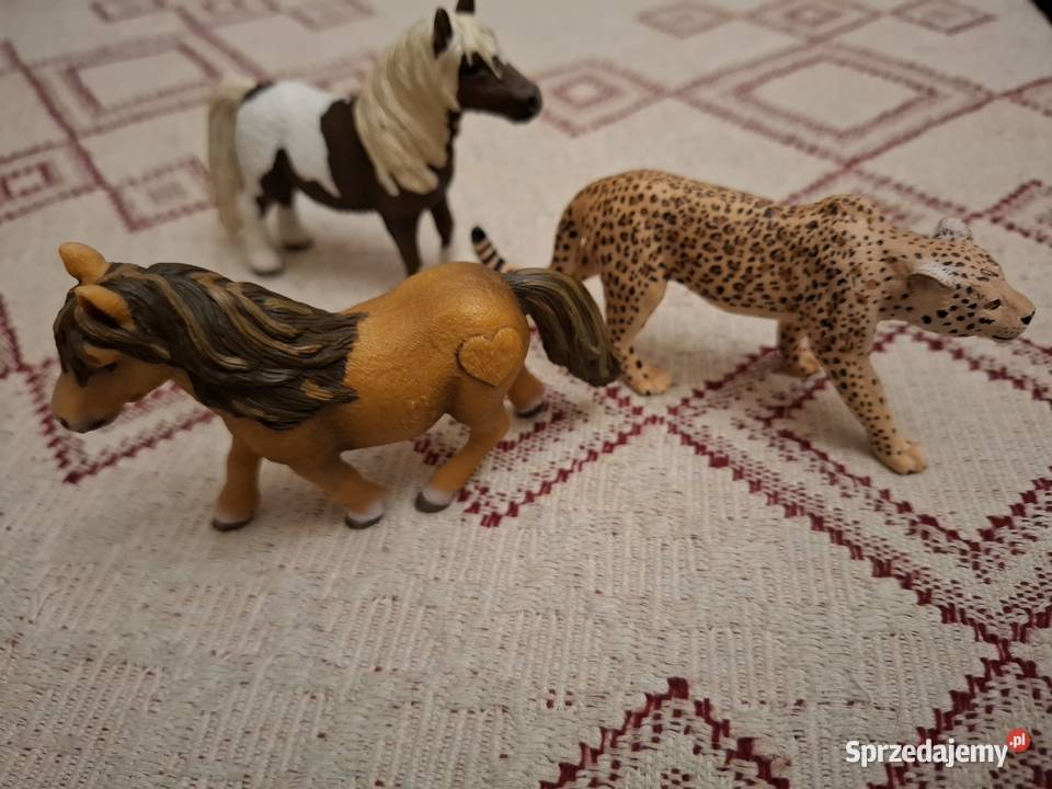 Figurki zwierząt 3 sztuki mazowieckie Warszawa