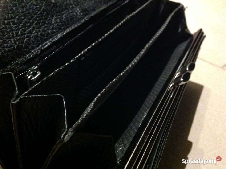 Duży Portfel Skórzany Damski PETERSON Skóra Nowa Sól