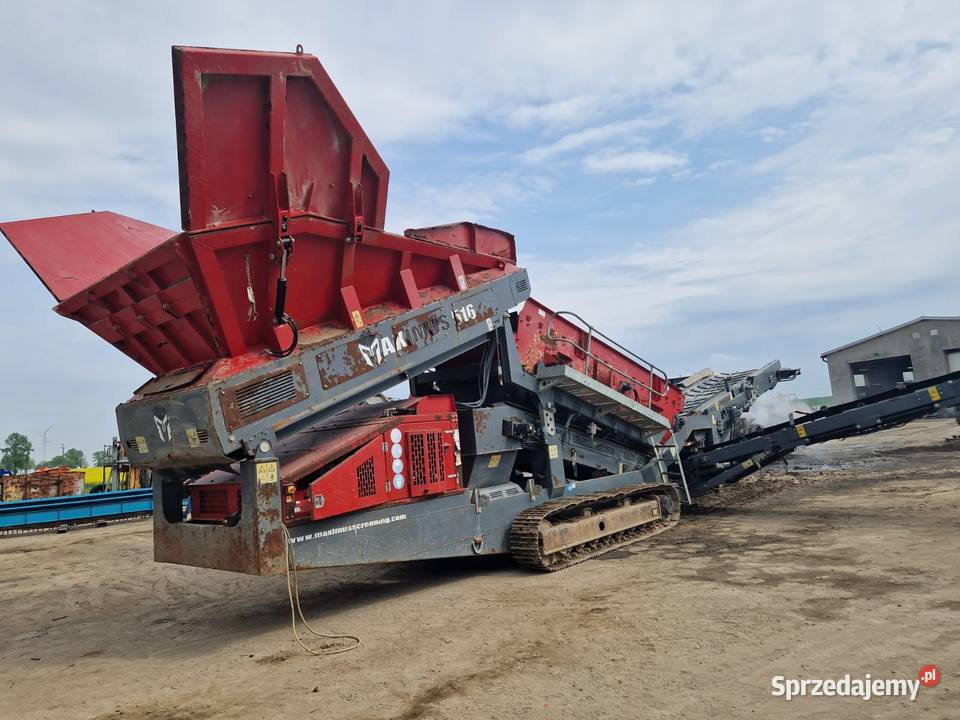 Maximus 516 Mobilny przesiewacz Powerscreen Kołodziejewo