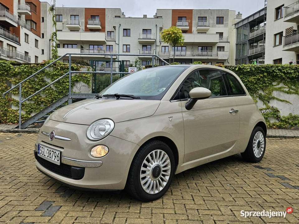 Fiat 500 Szklany dach I 2007 Tarnowskie Góry