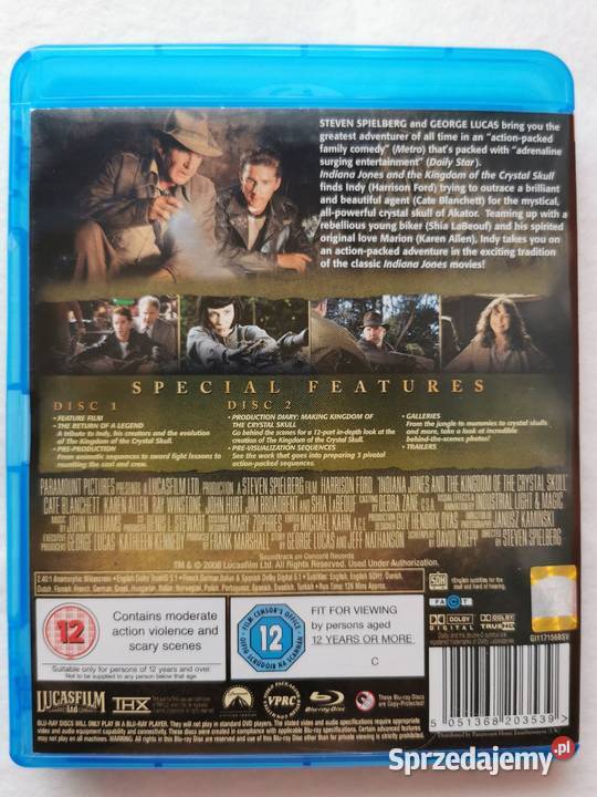 Indiana Jones and the Kingdom of the Crystal Wytrzyszczki