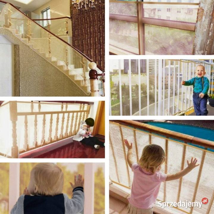 Siatka Ochronna Zabezpieczająca na Balustradę Gdów