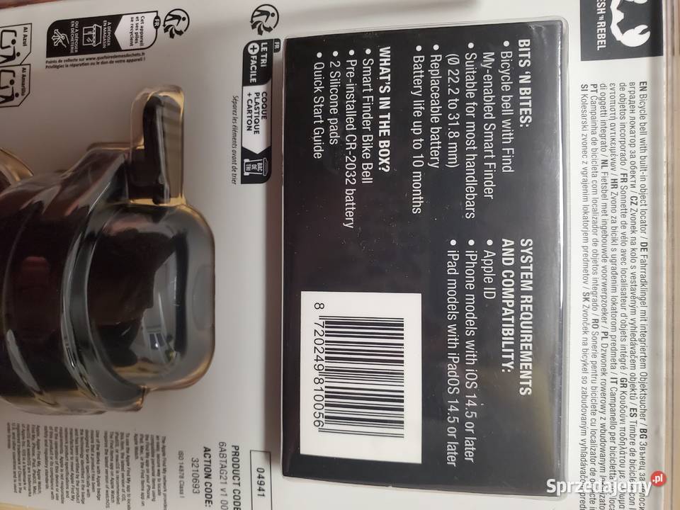 Sprzedam Dzwonek rowerowy podlaskie Łomża