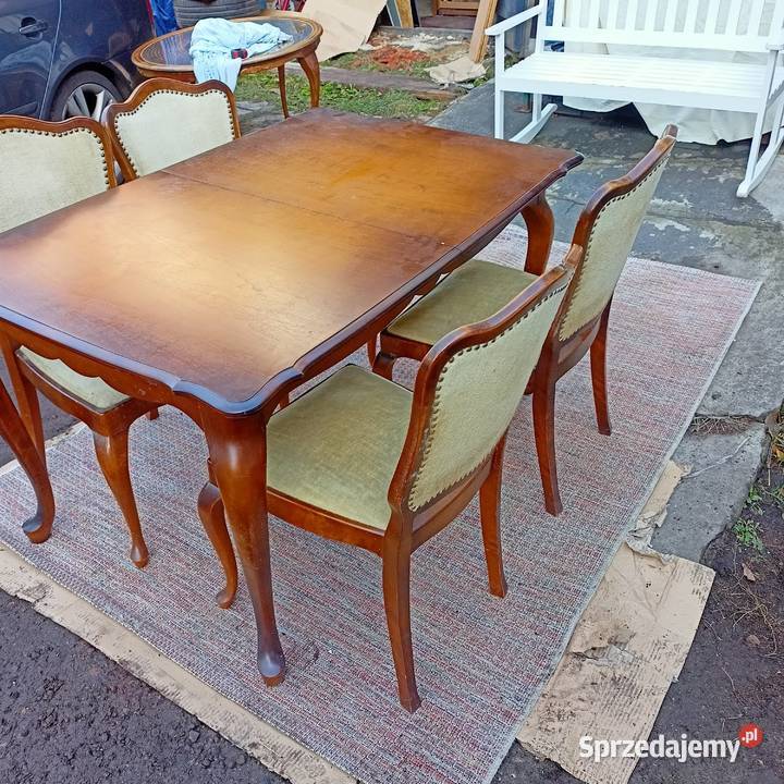 Zestaw Mebli do Jadalni Stylowe Meble Ludwik Zabrze