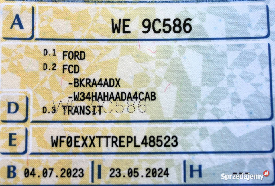 Ford Transit Kamera Tempomat 4x4 Webasto SalonPL Sokołów