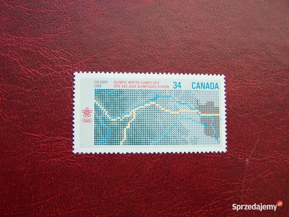 Kanada 1985 MNH Mi 986 Sport Olimpiada Calgary Filatelistyka Tychy sprzedam