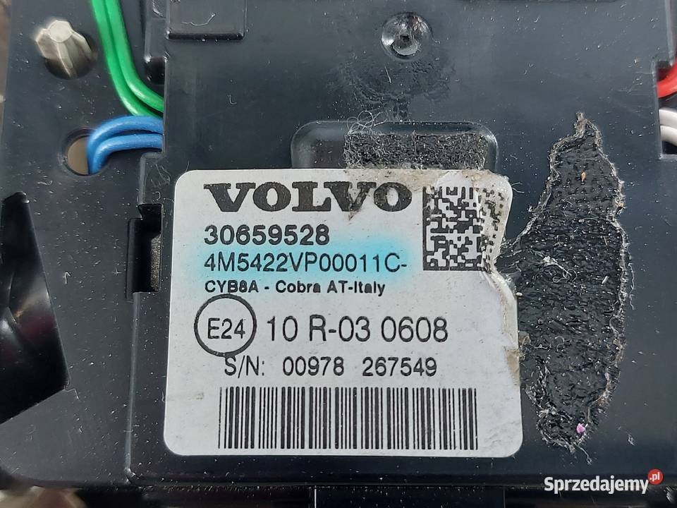 VOLVO C30 12r czujnik alarmu 30659528 Kielce