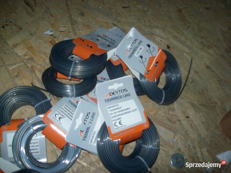 ŻYŁKA TNĄCA Z DRUTEM 27MM 24mm 30mm Spalinowe Głogowa sprzedam