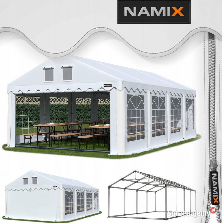 Namiot GRAND 5x8 ogrodowy imprezowy garaż Jabłonna sprzedam