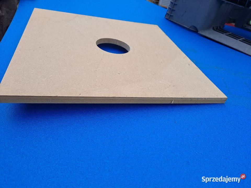Płyta mdf 360mm x 360mm średnica otworu 75mm Gliwice