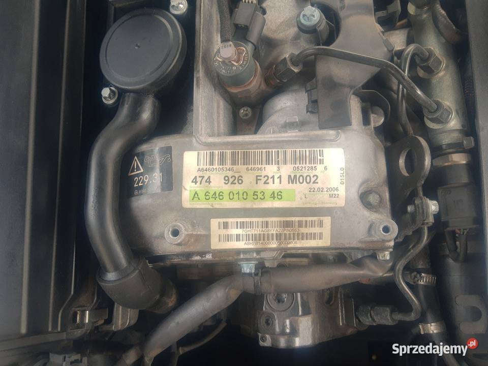 Mercedes w211 220cdi lakier metallic