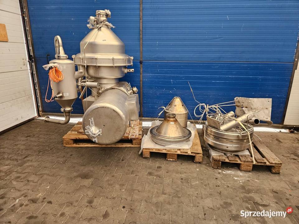 Wirówka Alfa Laval używana jako odpieniacz Krotoszyn