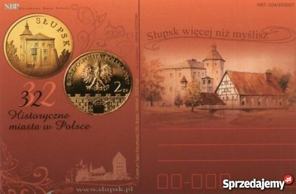 POCZTÓWKA KASZUBY SŁUPSK 32 HISTORYCZNE MIASTA W Lębork