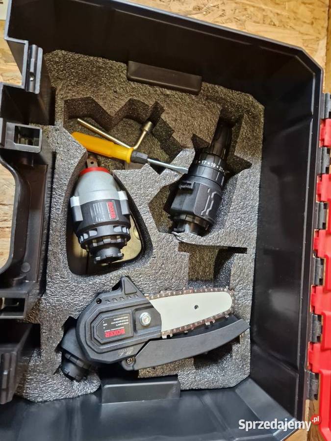 ZESTAW NARZĘDZI AKUMULATOROWYCH 3w1 PIŁA Głogowa