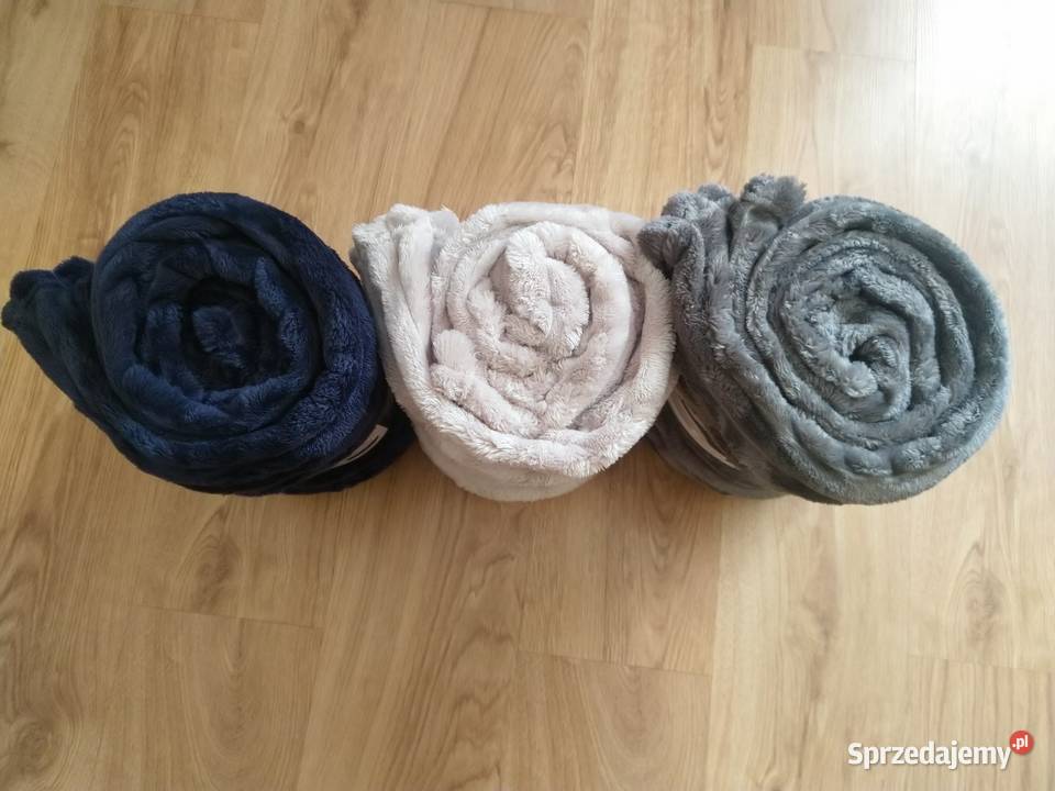 NAJTANIEJ Koc Dekoracyjny Kocyk Narzuta 3kolory Dom i Ogród Zabrze