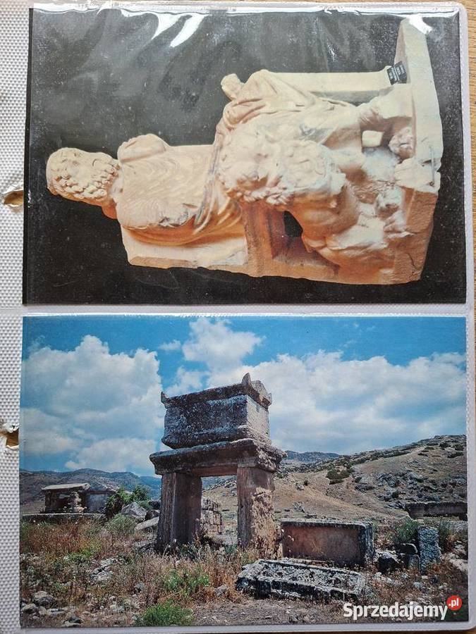 Turcja Milet Pamukkale Sardeis pocztówki 14 Kraków sprzedam