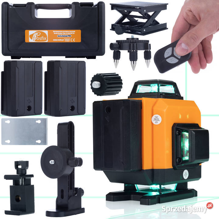 Poziomica Laserowa 16 Linii ROT16L Lasery krzyżowe Ludźmierz