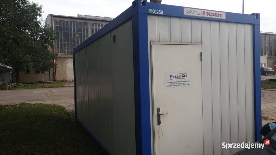 Sprzedam kontener biurowy używany ŁÓDZ Łódź