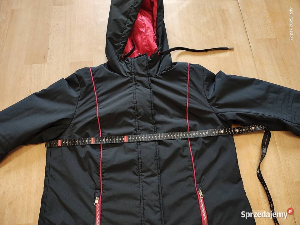 Kurtka damska jesienna Bonprix czarna plus size Szczecin