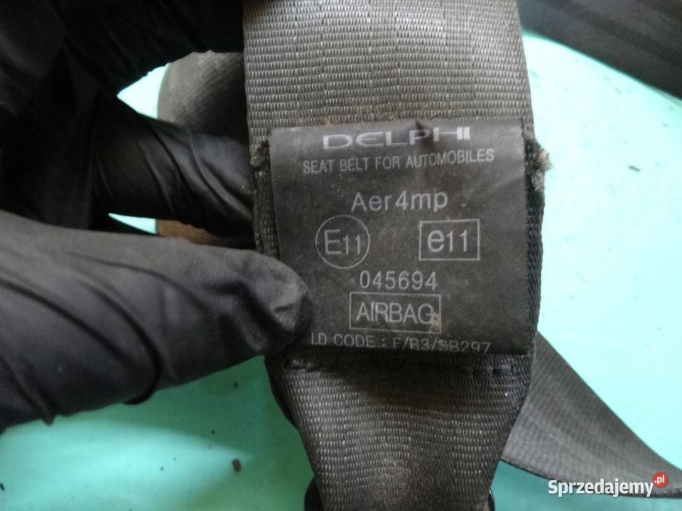 KIA SOUL I 09r pas bezpieczeństwa lewy przód