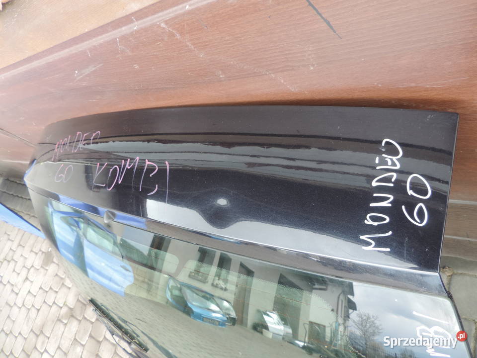 KLAPA BAGAŻNIKA TYLNA FORD MONDEO MK3 LAKIER G0 Rok produkcji 2002 małopolskie Nowy Sącz