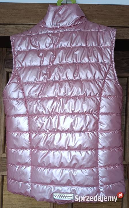 Bezrękawnik różowy pikowany ocieplany Zbylitowska Góra