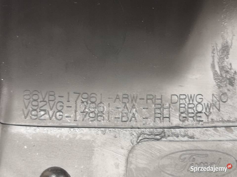 NAROŻNIK ZDERZAKA LEWY TYŁ FORD TRANSIT 19851994