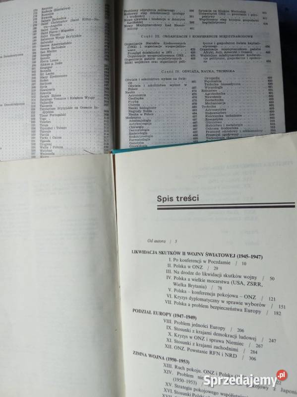 Encyklopedia świat w przekroju 1976 Polska w politologia, stos. międzynarodowe Łódź sprzedam