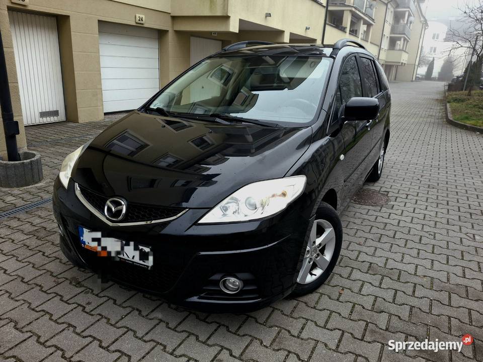 Mazda 5 benzyna 7 miejsczadbana Zielona Góra sprzedam
