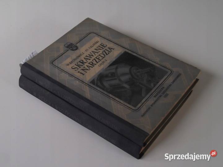 BRODOWICZ SKRAWANIE I NARZĘDZIA tom 1 i 2 Kultura i Rozrywka kujawsko-pomorskie Kruszwica