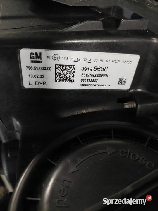 Opel Astra K V LIFT LAMPA PRZÓD LEWA FULL LED