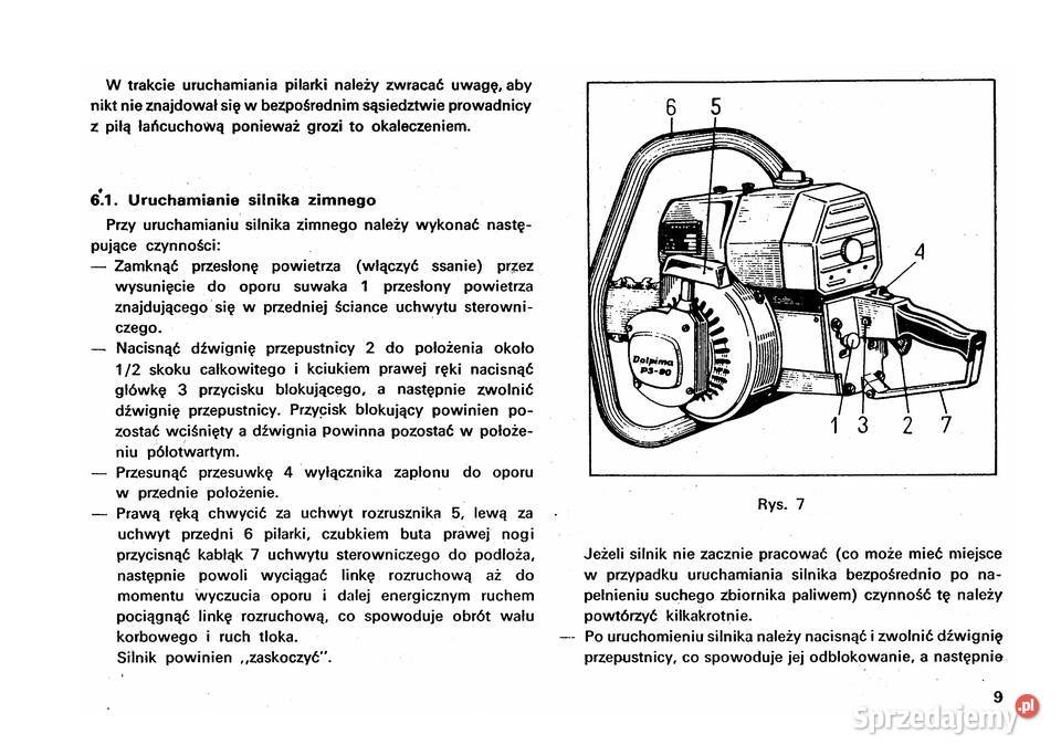 DOLPIMA 190 290 instrukcja obsługi Pozostałe Stalowa Wola