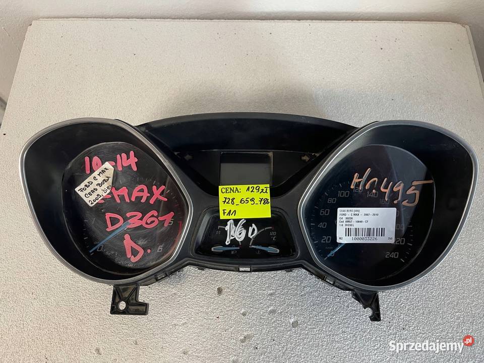 LICZNIK ZEGARY FORD FOCUS C MK3 MK8 MK2 Warszawa