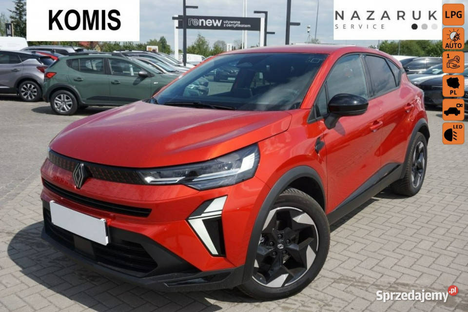 Renault Captur 10TCe 100 EcoG LPG Techno salon I kamera cofania Lublin