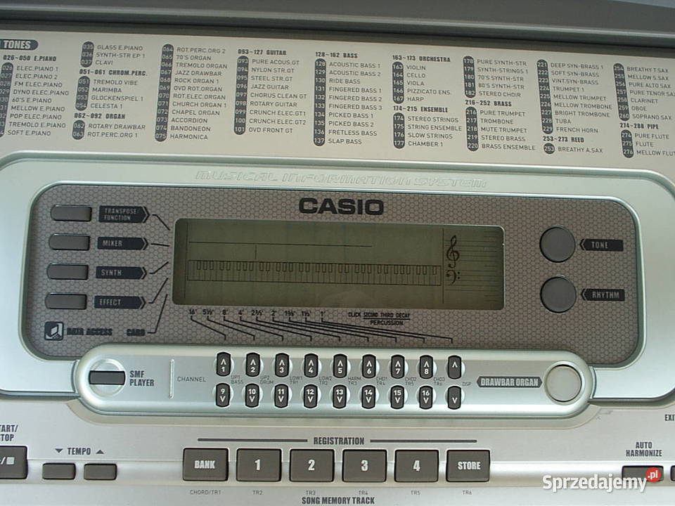 Keyboard Casio WK3300 6 oktaw klawiatura Kultura i Rozrywka Kłodzko