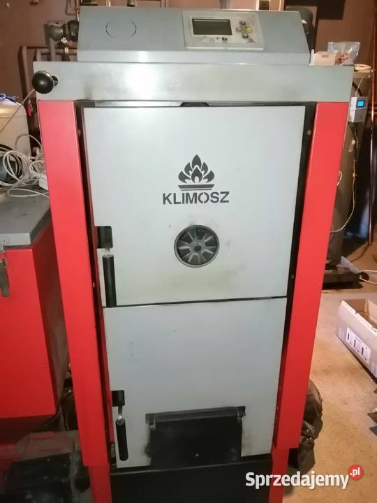 Piec z podajnikiem żeliwny Klimosz 20 kW Piece i kominki Dom i Ogród Brzesko