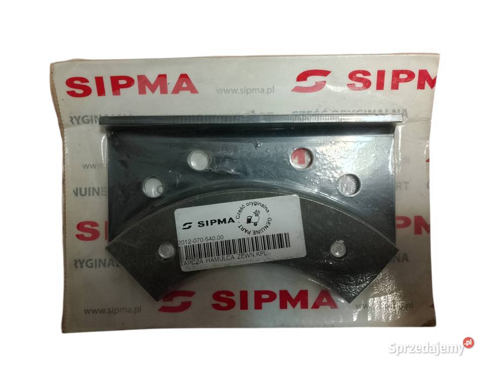 Tarcza hamulca zewnętrzna kompletna Prasa SIPMA podkarpackie Tyczyn