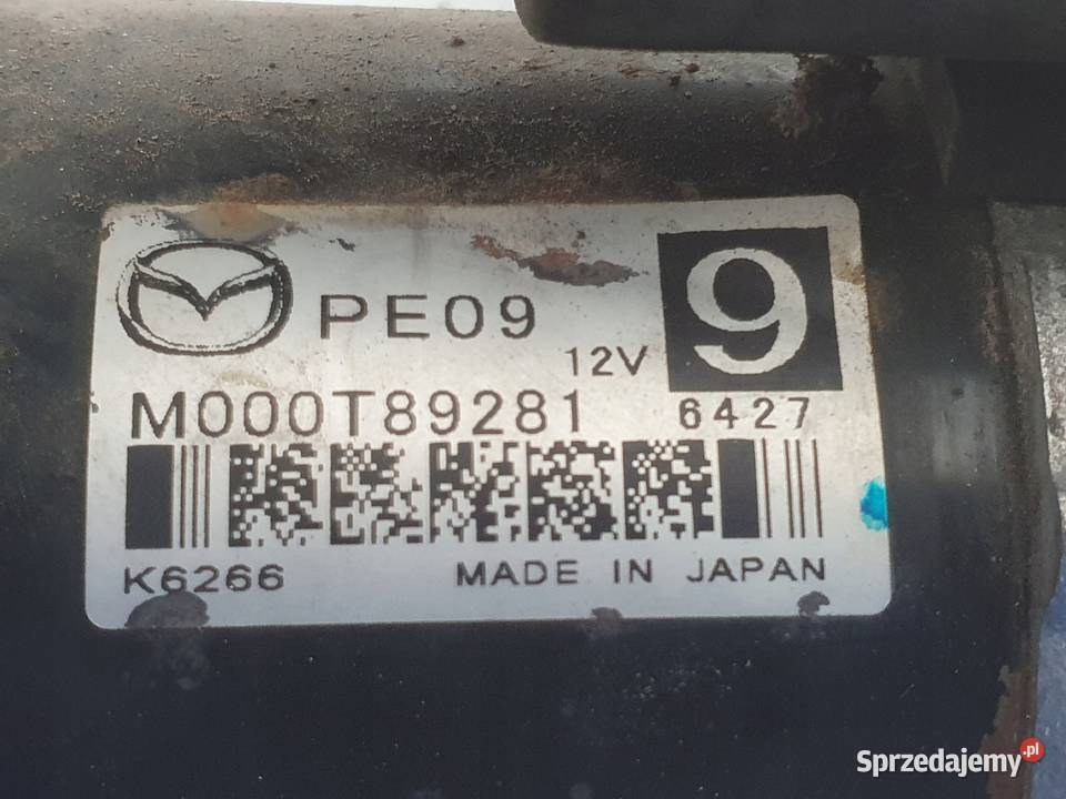 ROZRUSZNIK Mazda CX3 20 B ROZRUSZNIK M000T89281 lubelskie Rudka sprzedam