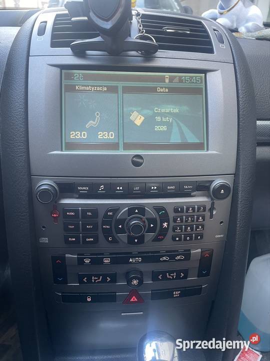 Peugeot 407 czujnik deszczu