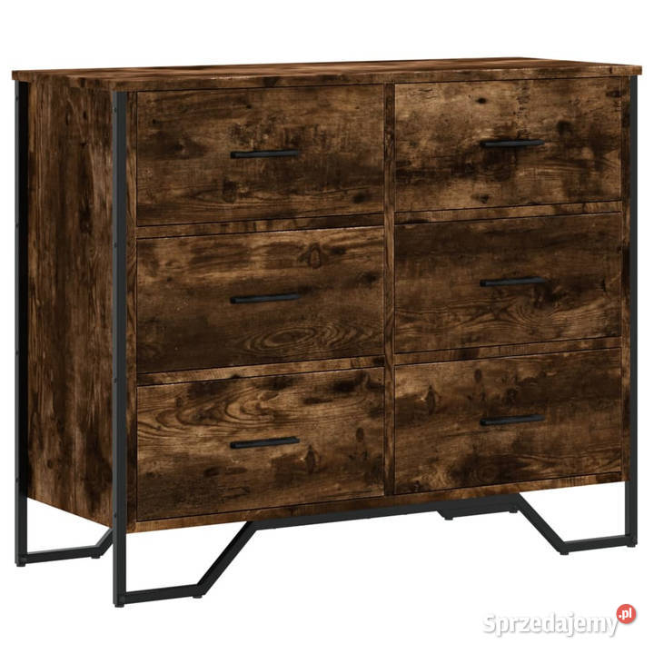 Komoda przydymiony dąb 91x355x745 WM3295304 Warszawa