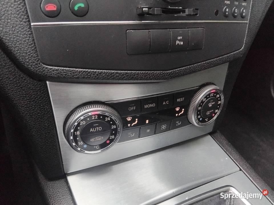 Mercedes W204 220D AMG full parki skóra elfotele diesel Poznań