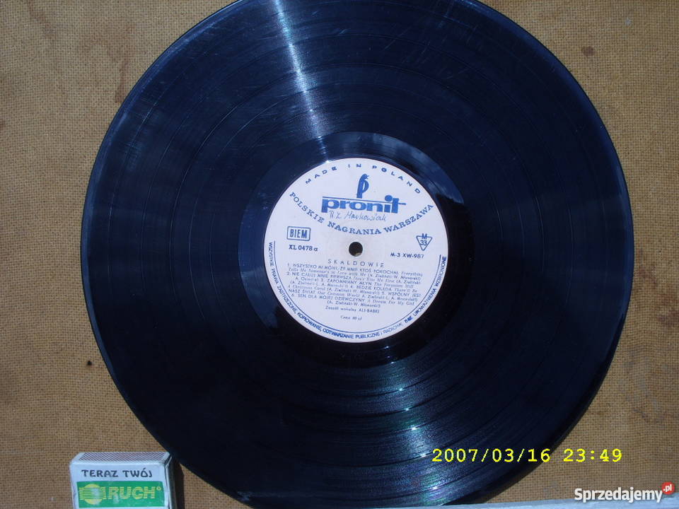 Rock LP SKALDOWIEWSZYSTKO MI MOWI ZE rock dolnośląskie Wołów