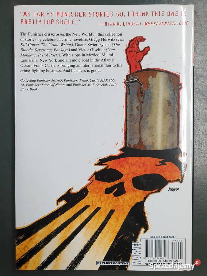 The Punisher vol 6 autografy Gdynia